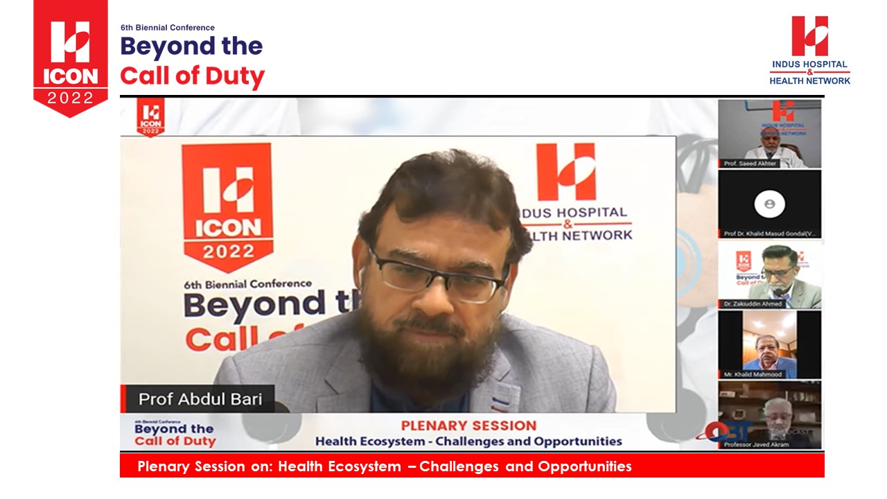 Plenary 1: Health Ecosystem – Challenges and Opportunities