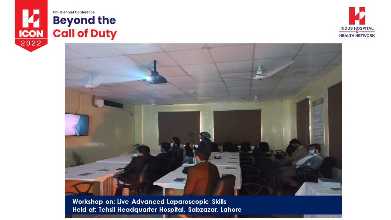 A look at the Laparoscopic Workshop held at Tehsil Headquarter Hospital, Sabzazar